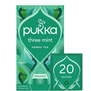 Pukka Organic Three Mint Herbal Tea 32g - 20 Sachets