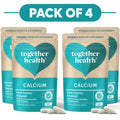 Together Health Calcium from Atlantic Seaweed 60 Capsules Pack of 4