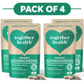 Together Health Organic Ashwagandha Whole Root Extract 30 Capsules Pack of 4
