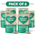 Together Health Organic Ashwagandha Whole Root Extract 30 Capsules Pack of 6