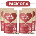 Together Health Organic Vitamin B12 20mcg from Mushroom 30 Capsules Pack of 4