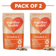 Together Health Vitamin C Made with Citrus Fruits 30 Capsules Pack of 2