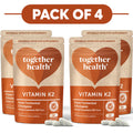 Together Health Vitamin K2 MK-7 – Fermentierte Kichererbsen – 30 Kapseln