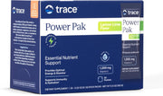Front Image: Trace Minerals Power Pak lemon lime powder packets box 30 count
