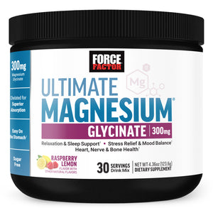 Force Factor Ultimate Magnesium Powder – Raspberry Lemon (123g)