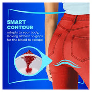 Lifestyle/use image: Always Ultra Day Size 3 sanitary pads with wings feminine care 40 pack