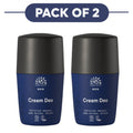 Urtekram Men Cream Deodorant Roll On 50ml Pack of 2