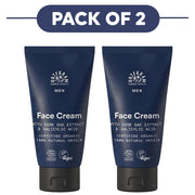 Urtekram Men Face Cream Cork Oak Extract & Salicylic Acid 75ml Pack of 2