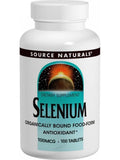 Source Naturals Selenium 100mcg Tablets - 100 Count
