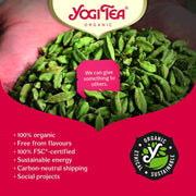 Yogi Tea Organic Green Jasmine Tea ingredient information 30.6g