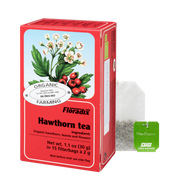 Floradix Organic Hawthorn Herbal Tea box, 15 teabags.
