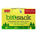 Paclan Biosack Compostable Food Caddy Liners 7L 240 Liners