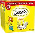 Dreamies Katzensnacks Vielfalt Box – 12 x 60g Packungen