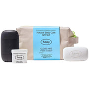 Fussy Cloud Nine fresh cotton deodorant and bodywash bar gift set 40g deodorant 100g bar front packaging