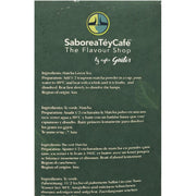 Supplement Facts & Ingredients Image: Saboreatey Café Guilis matcha green tea powder ingredients label 200g pack