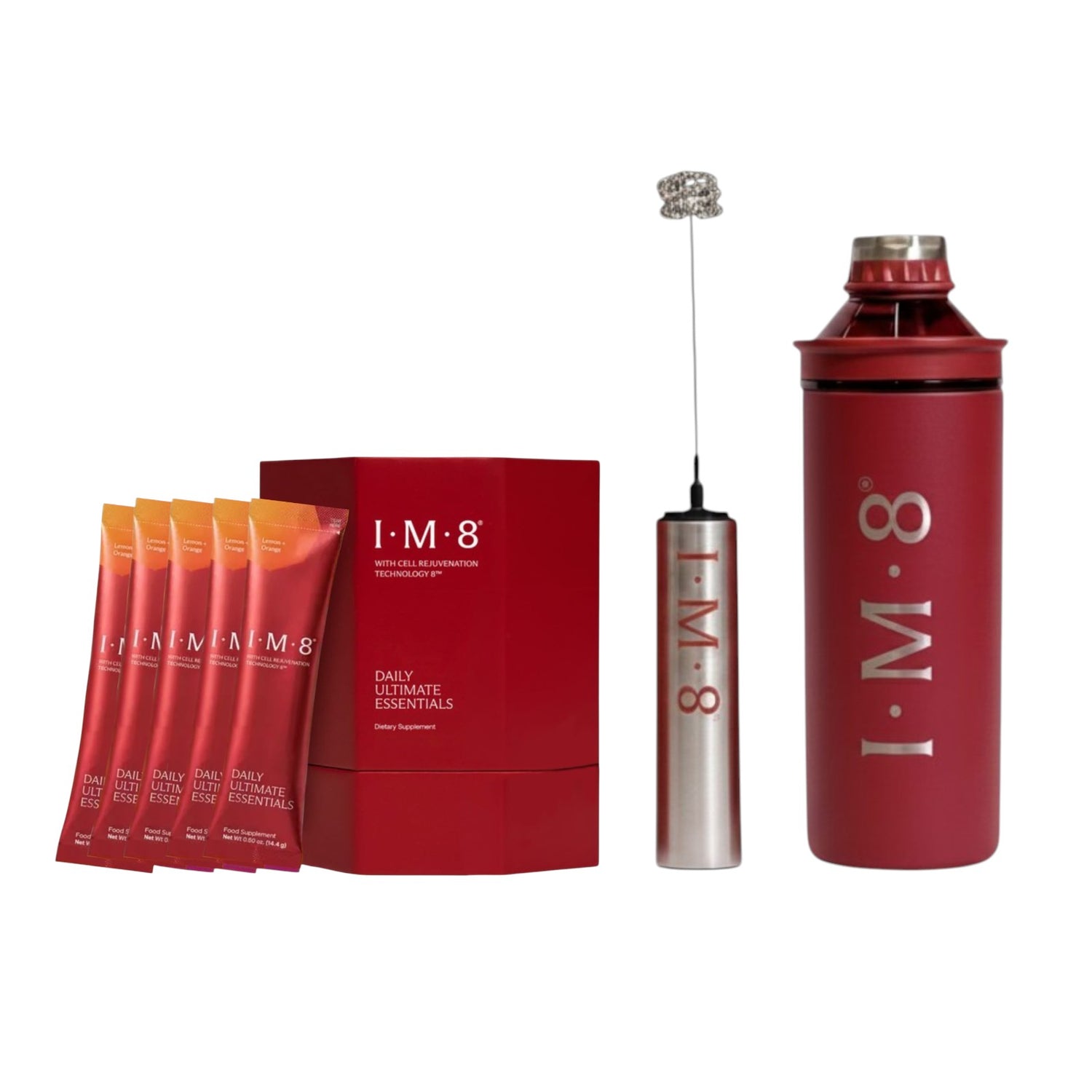 IM8 Daily Ultimate Essentials Lemon & Orange Starter Kit