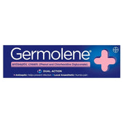 Germolene Antiseptic Cream Dual Action 55g box packaging