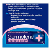 Germolene Antiseptic Cream 55g first aid essential
