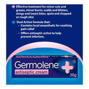 Germolene Antiseptic Cream 30g first aid essential