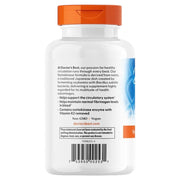Doctor's Best Nattokinase, bottle packaging, unflavoured, 2000 FU, 270 veggie capsules, barcode