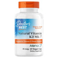 Doctor's Best Natural Vitamin K2 MK-7 45mcg Veggie Capsules