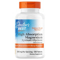 Doctor's Best Magnesium Lysinate Glycinate 200mg Per Serving Tablets