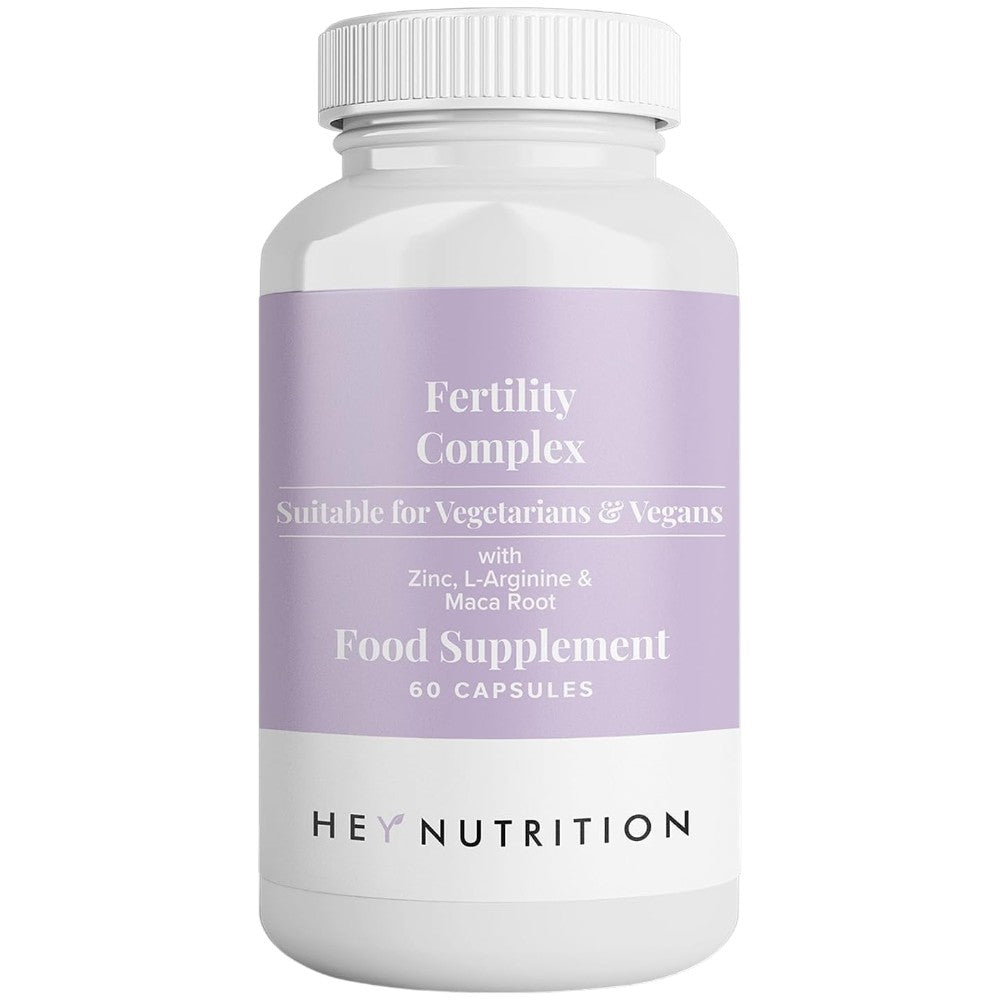 Hey Nutrition Fertility Complex Zinc L-Arginine Maca Root 60 Capsules