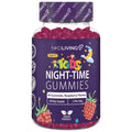 NKD Living Kids Night-Time Gummies Raspberry Flavour 60 Gummies
