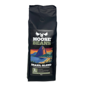 Moose Beans Brazil Blend whole coffee beans bag 1kg
