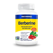 Enzymedica Berberine HCl 510mg capsules 60 count bottle