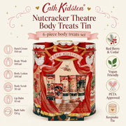 Cath Kidston Nutcracker Theatre Body Treats gift set hand cream body wash lotion scrub bath salts lip balm 6 piece product information