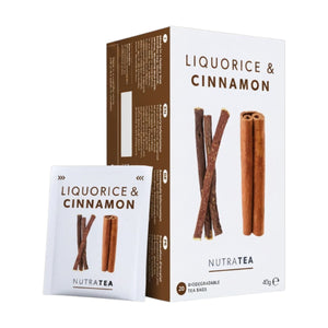 Nutra Liquorice & Cinnamon - Energy & Clarity Tea