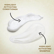John Frieda Highlight Activating Moisturising Shampoo for Blondes 175ml & Conditioner texture
