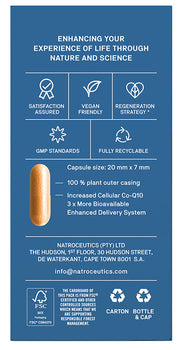 Natroceutics CoQ10 + PQQ Advanced – 30 Capsules