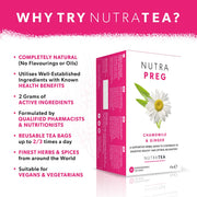 Nutra Preg - Pregnancy Tea for Nausea &amp; Morning Sickness