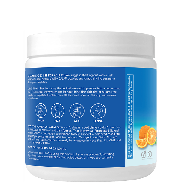 MAGNESIUM POWDER, ORANGE FLAVOUR