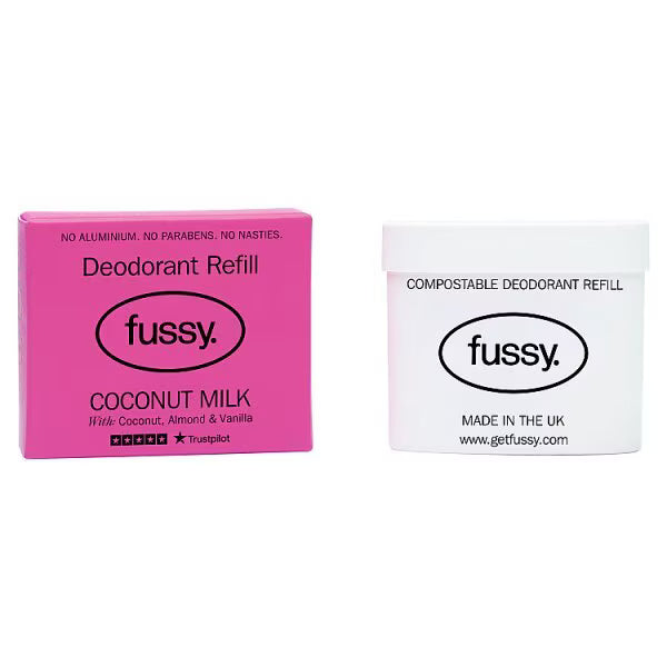 Fussy Natural Deodorant Refill Coconut Milk 40g