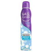 Soft & Gentle Cotton Touch Antiperspirant Deodorant Spray, aerosol can packaging, Cotton Touch fragrance, 250ml