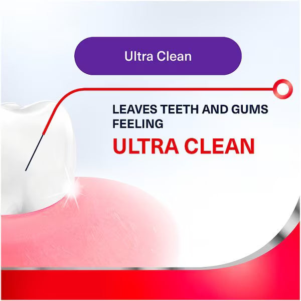 Corsodyl Daily Gum Care Ultra Clean Toothpaste ingredients panel 75ml tube