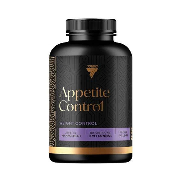 Front image: Trec Nutrition Appetite Control supplement capsules bottle 90 count