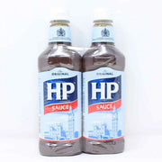 HP Brown Sauce original squeezy bottles twin pack 2 x 600g