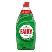 Fairy Original Washing Up Liquid bottle Original fragrance 900ml front product packaging