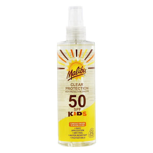 Malibu Clear Protection SPF50 Kids Sunscreen Spray 200ml