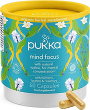 Pukka Mind Focus, 60 Capsules