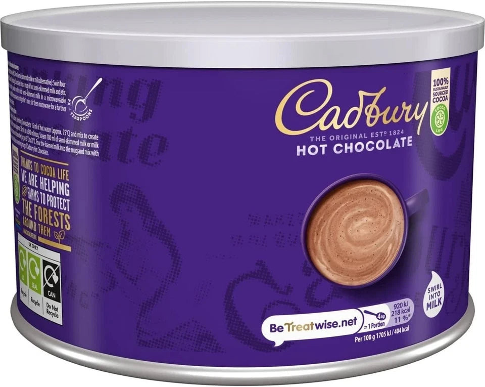 Cadbury Original Drinking Chocolate Powder - 1kg