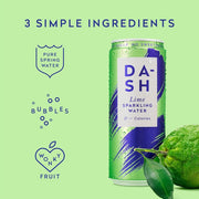 Dash Sparkling Water Mixed Pack 12 x 330ml Lime