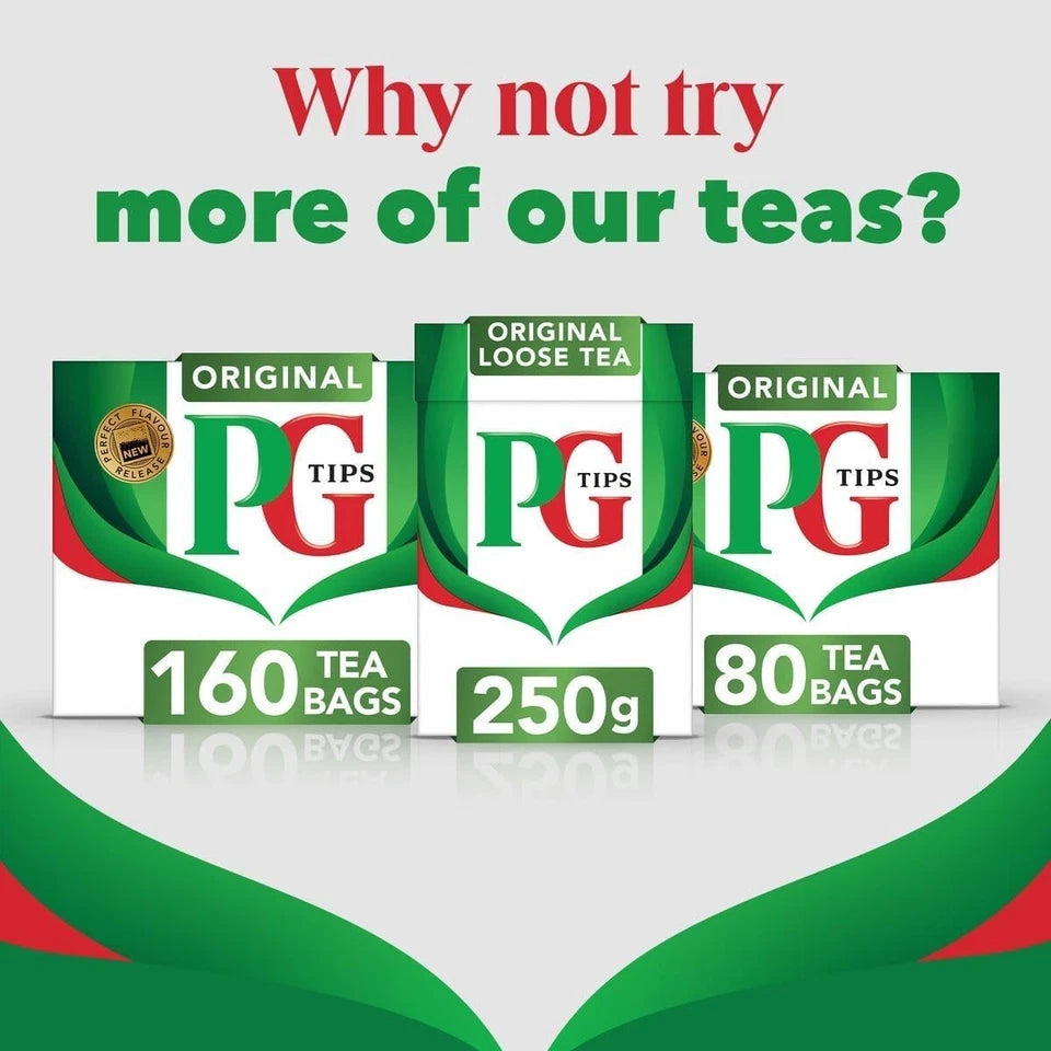PG Tips Original Black Tea Bags 210 Count other variants