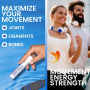 Lifestyle/use image: Swedish Nutra collagen joint shots daily use 20 x 25ml