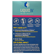 Liquid I.V. Hydration Multiplier Passion Fruit Electrolyte Powder, sachet packaging, passion fruit flavour, 30 x 16g sachets, how to use