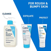 CeraVe SA Smoothing Cleanser Fragrance Free 236ml routine